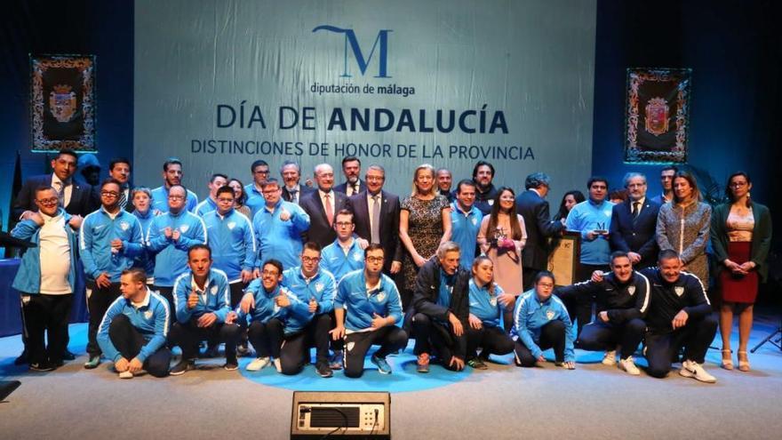 Entrega de la &#039;M de Málaga&#039; con motivo del Día de Andalucía de 2019.