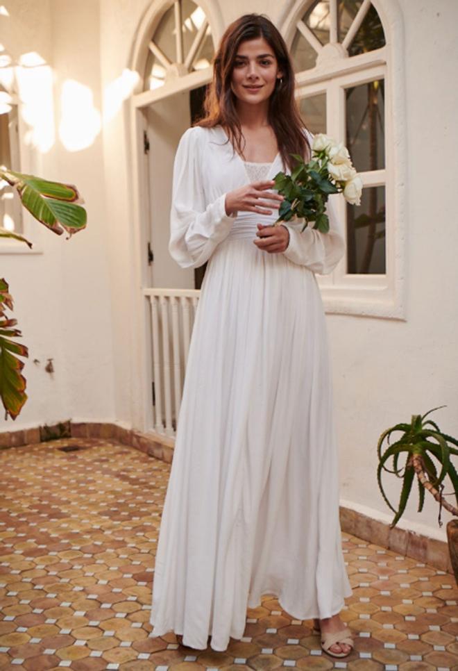 Vestido de novia de Kiabi. Precio: 70,00 euros