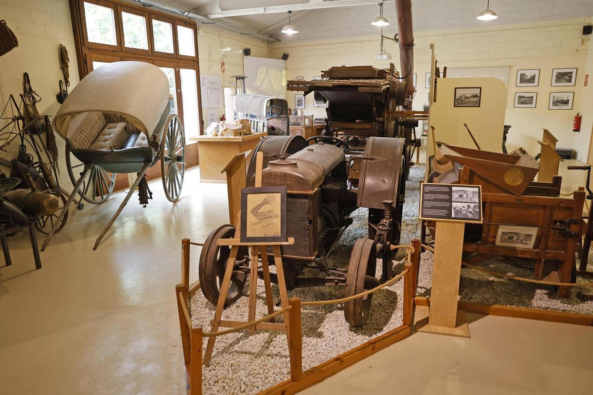 Alguns dels objectes que es poden trobar al Museu Rural.