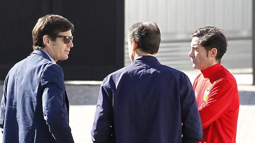 El futuro del Valencia pasa por Marcelino y Mateu