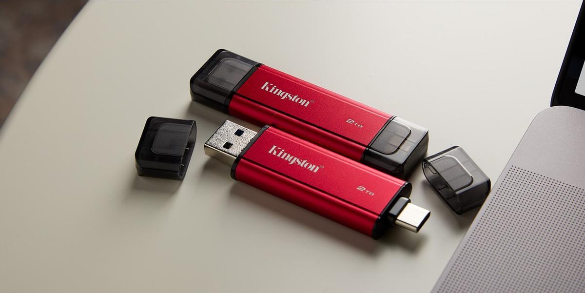 Disco de almacenamiento de Kingston.