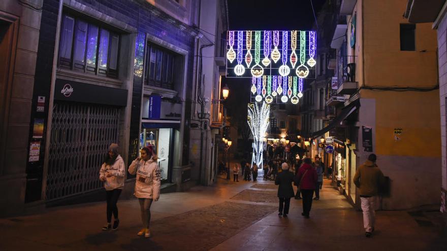 Manresa il·luminada per Nadal, l&#039;any passat |