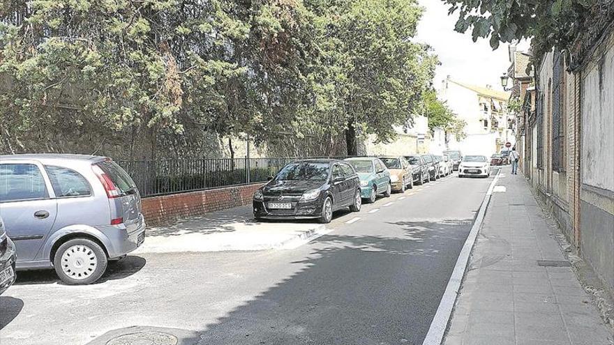 La calle Santo Cristo es objeto de mejoras