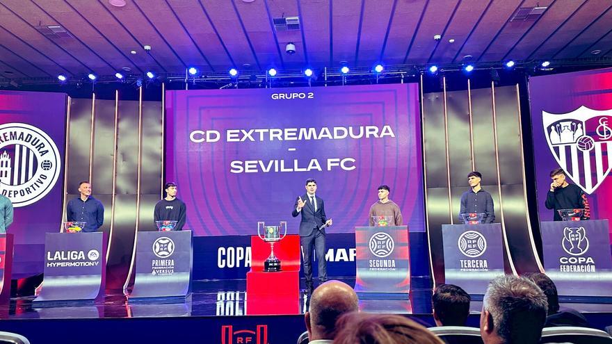 Extremadura-Sevilla, plato fuerte de la Copa del Rey