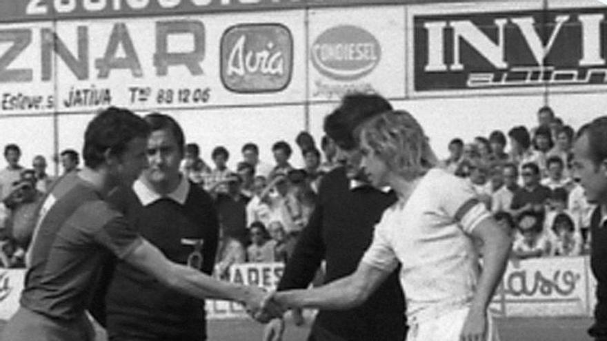Conmemoran el 50 aniversario del partido entre el Olímpic y el Levante UD con el que los “granota” subieron a 2ª División