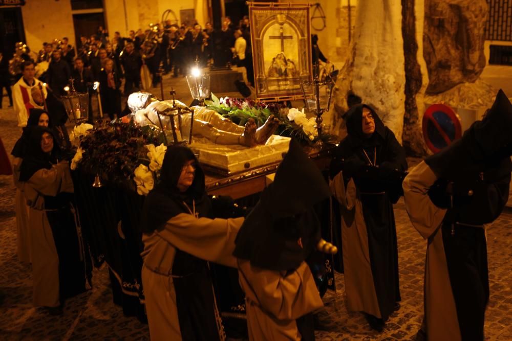 Procesión del Santo Entierro ayer