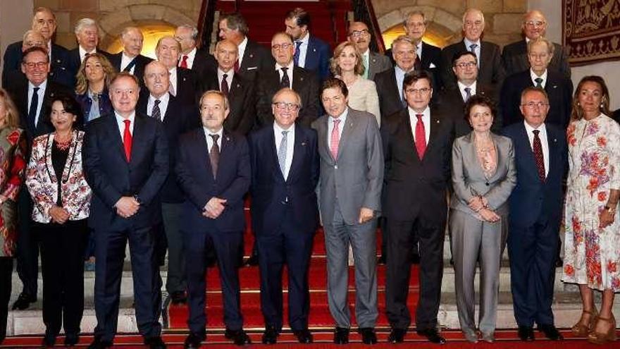 Reunión del jurado del premio &quot;Princesa&quot; de la Concordia.