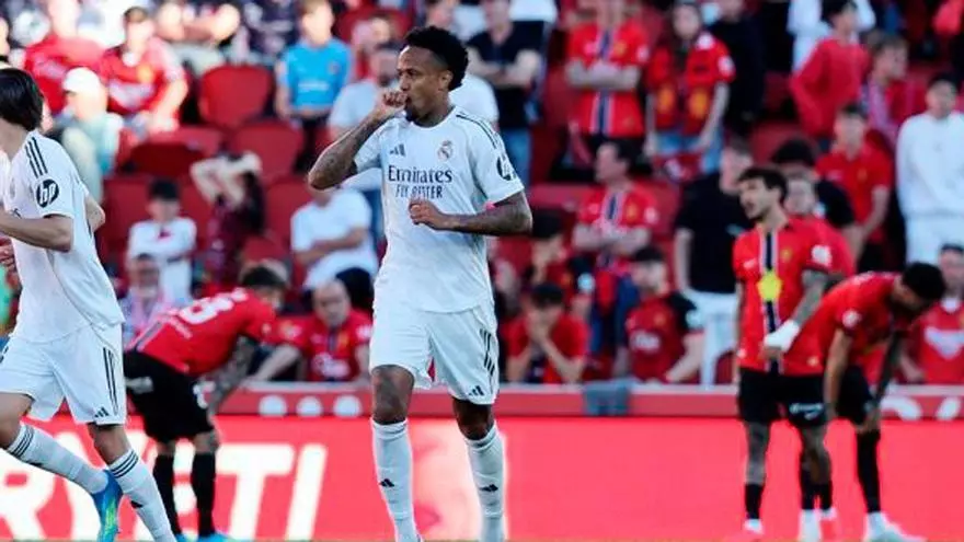 ¡El cabezazo de Militão volvió a poner las tablas en Mallorca!