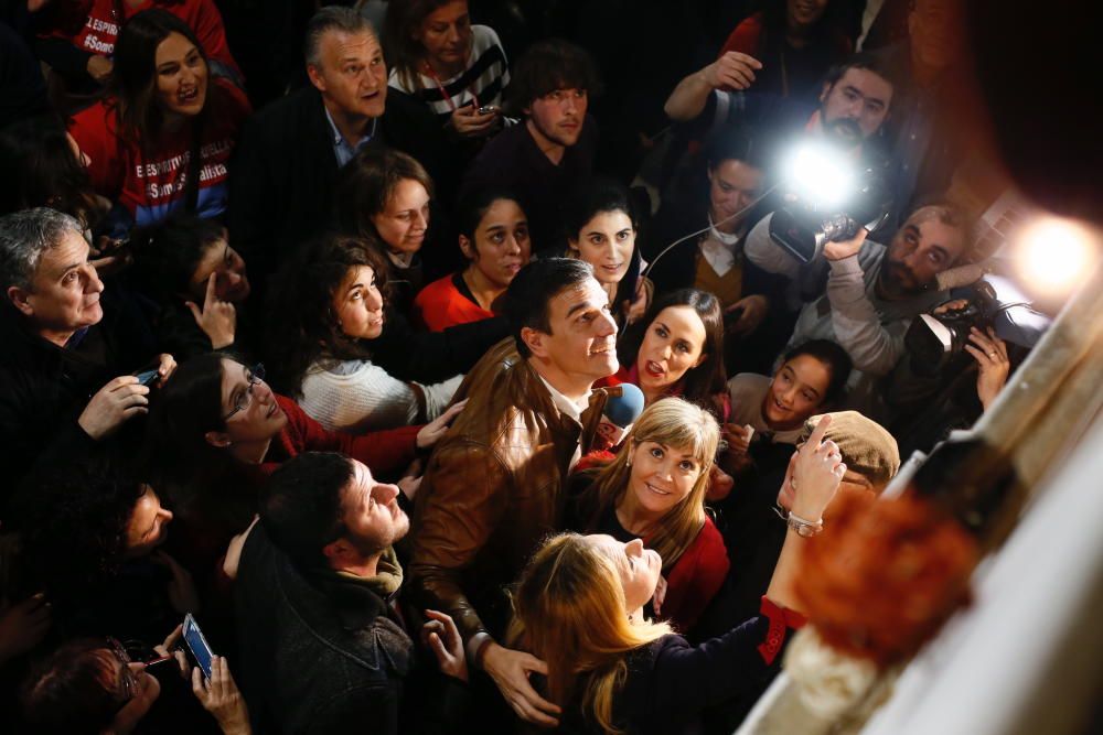 Pedro Sánchez en Castelló