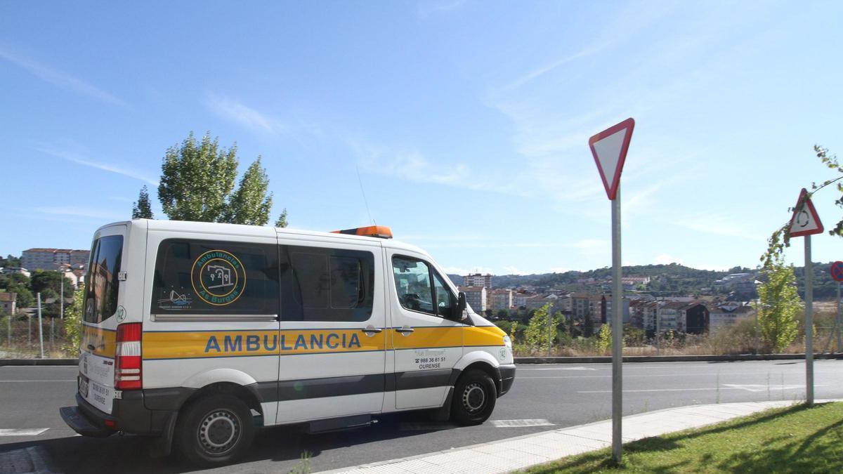 Foto de archivo de una ambulancia.