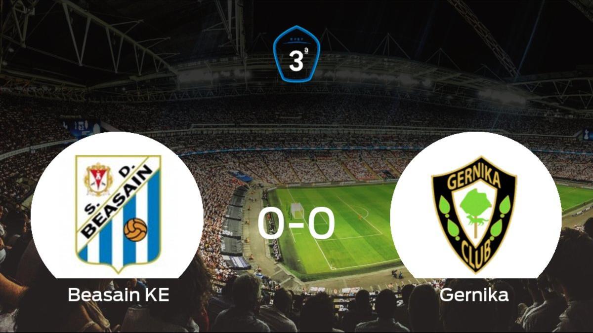El Beasain KE y el SD Gernika se reparten los puntos tras su empate a cero