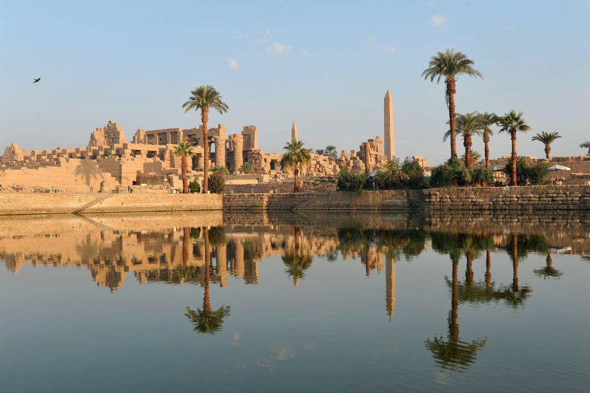 Templo de Karnak en Egipto