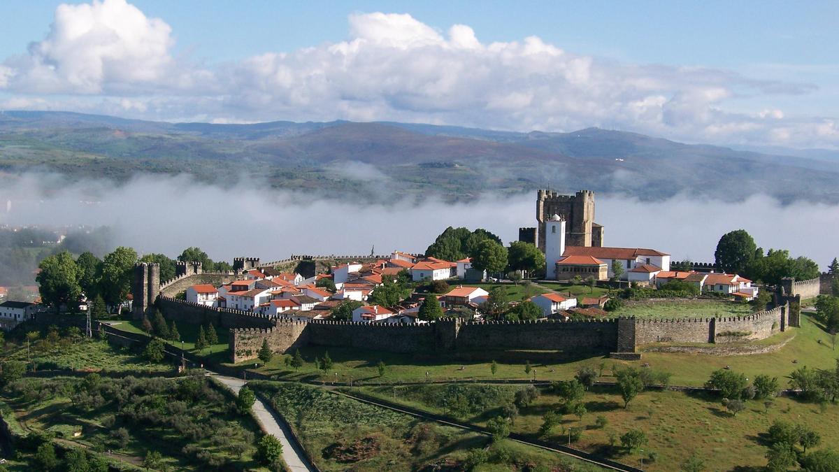 Vista histórica de Bragança, la ciudad portuguesa con una relación cada vez más cercana a Zamora