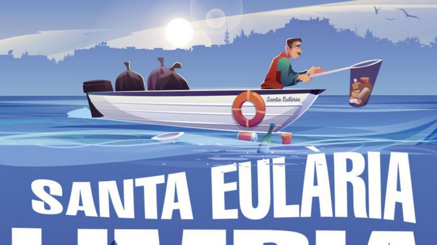 Santa Eulària organiza este sábado una limpieza de los fondos marinos de la bahía