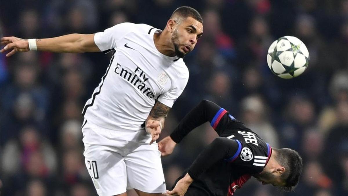 Kurzawa, jugador del PSG