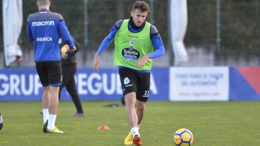 Gerard Valentín, hoy en Abegondo.