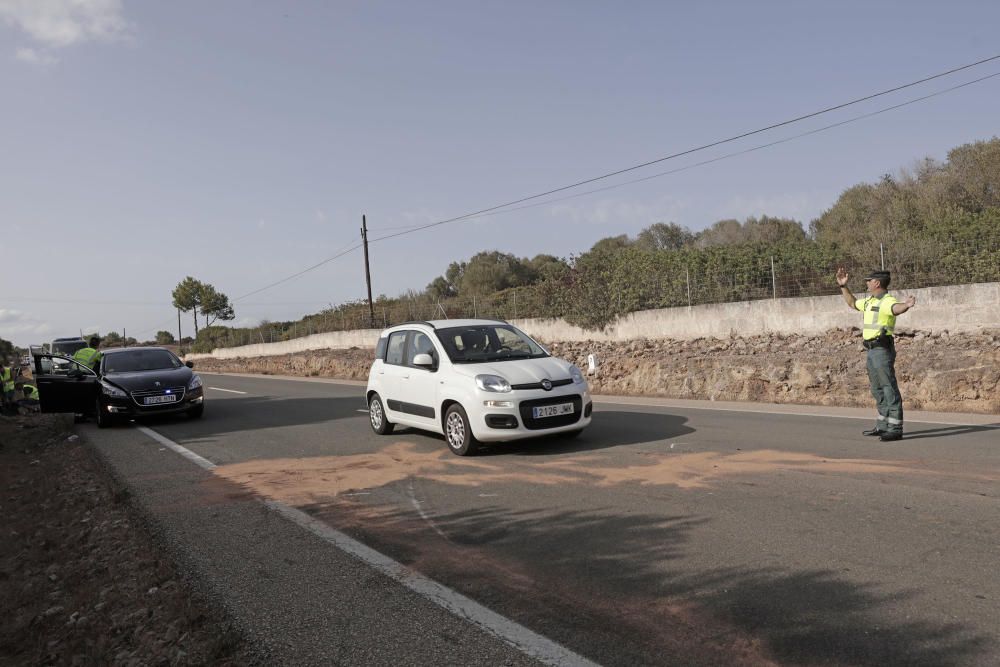 Accidente mortal en Son Serra de Marina