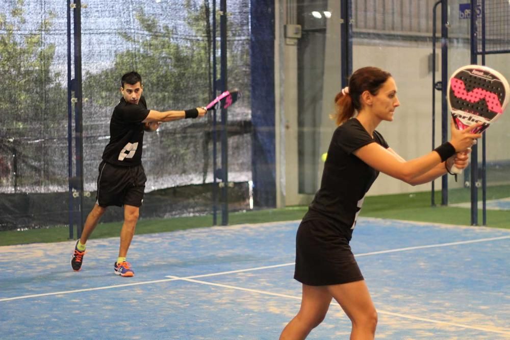 Se vivieron partidos muy intensos en las finales disputadas en Blupadel