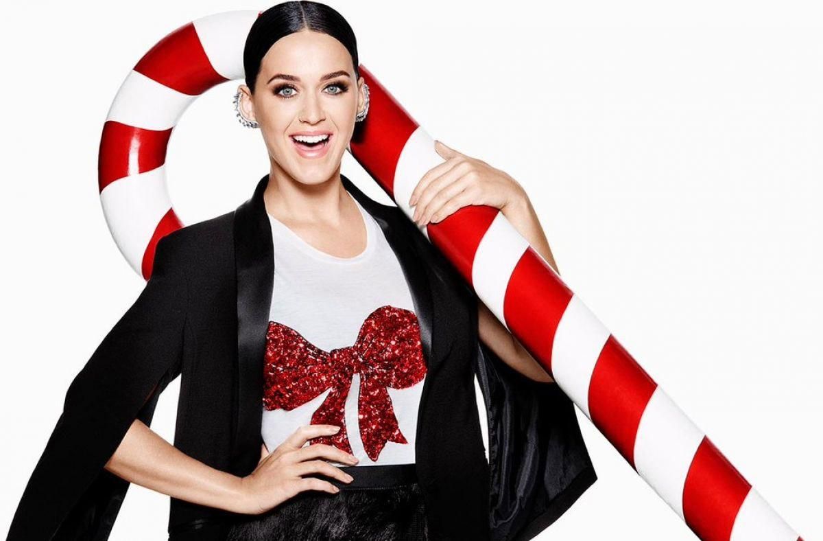 Primeras imágenes de Katy Perry para la campaña de Navidad de H&M