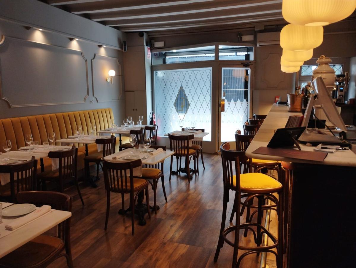 Interior de uno de los salones de Casa Leopoldo, en su nueva etapa.