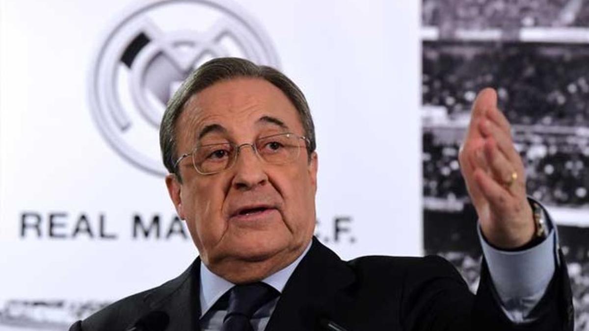 Florentino Pérez, presidente del Real Madrid