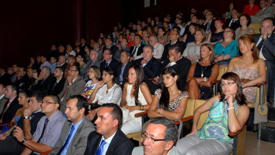 Aspecto del público asistente ayer a la convención de Spar. | SANTI BLANCO