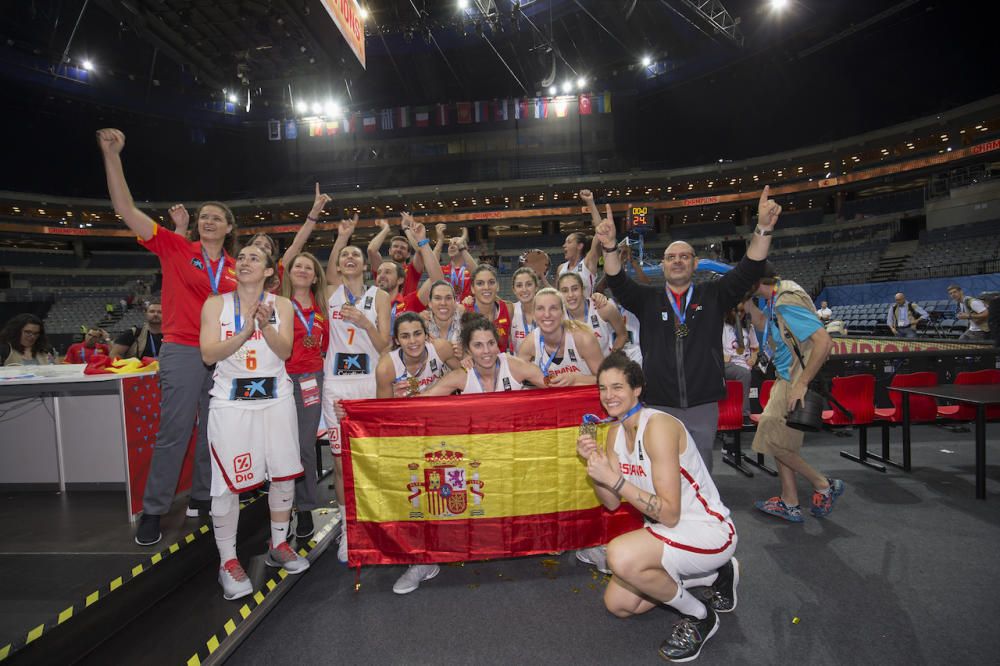 Alba Torrens gana la medalla de oro con España en el Europeo