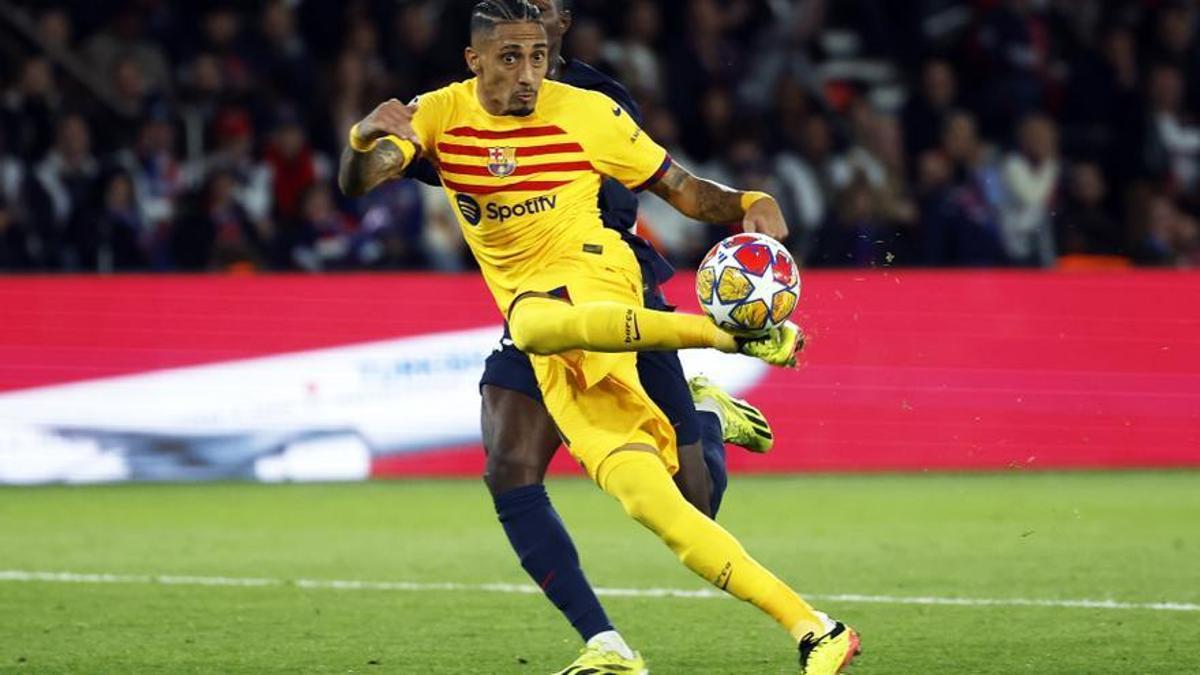 UEFA Champions League - PSG vs FC Barcelona.