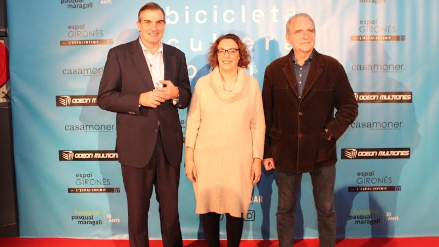 Pau Jordà, Cristina Maragall i Carles Bosch.