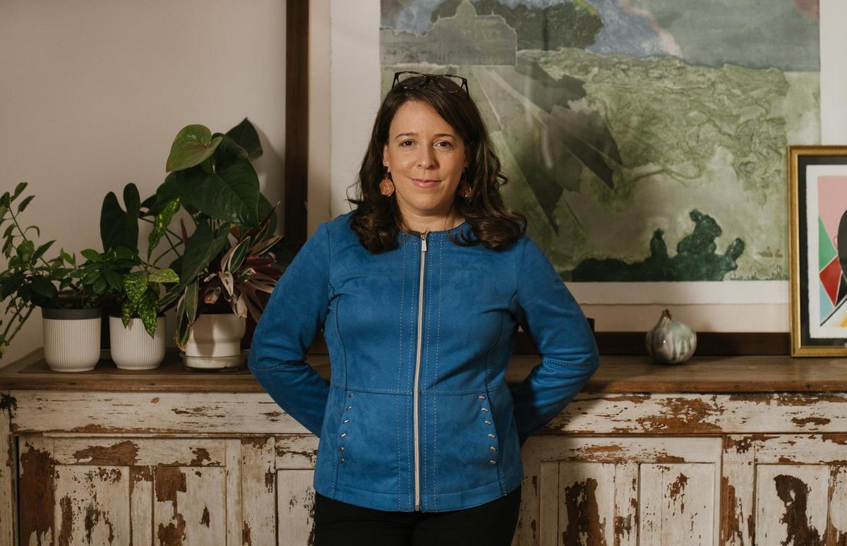 Mar Cabra, periodista ganadora del Pulitzer y autora de 'Vivir a jornada completa', en Madrid.