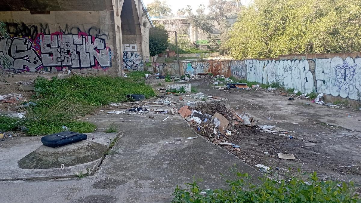 La entrada a la fábrica de Salyt, la semana pasada