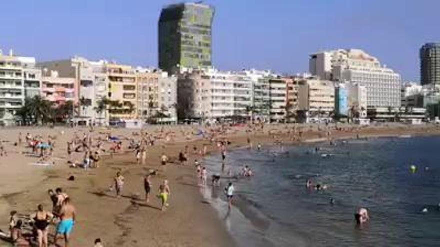 Tiempo en Canarias | Así está la playa de Las Canteras en el inicio de la fase 2