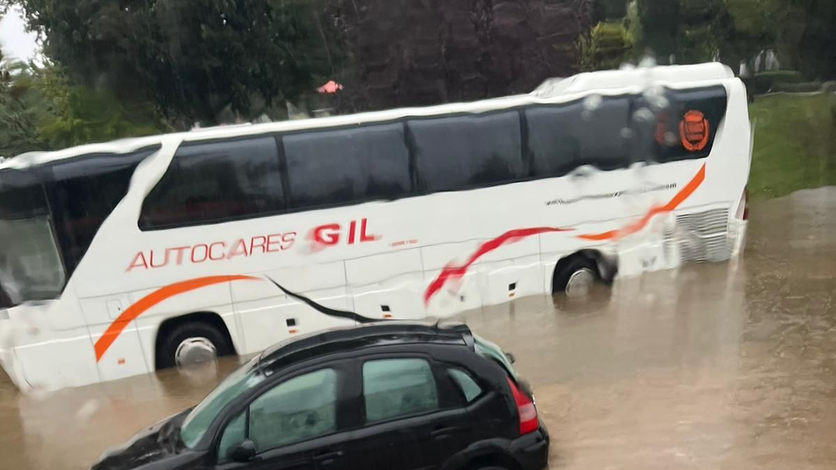 Fotogalería | Así afecta el temporal de lluvia y viento en Cáceres