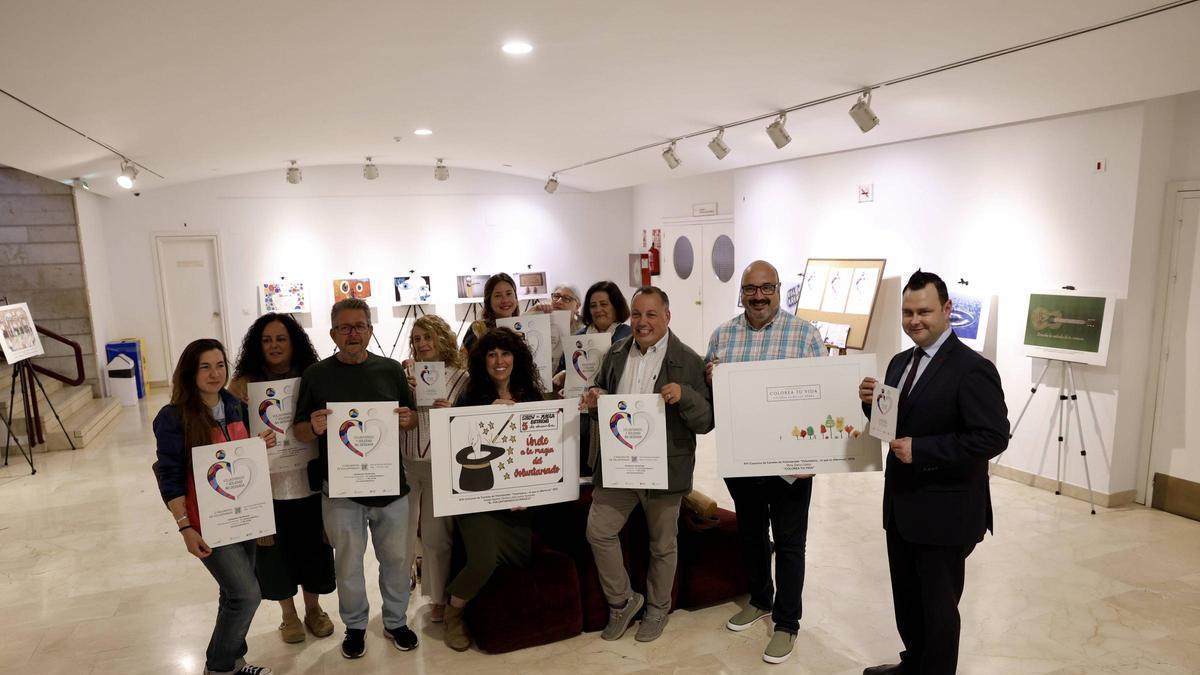 Último encuentro del voluntariado en Avilés.