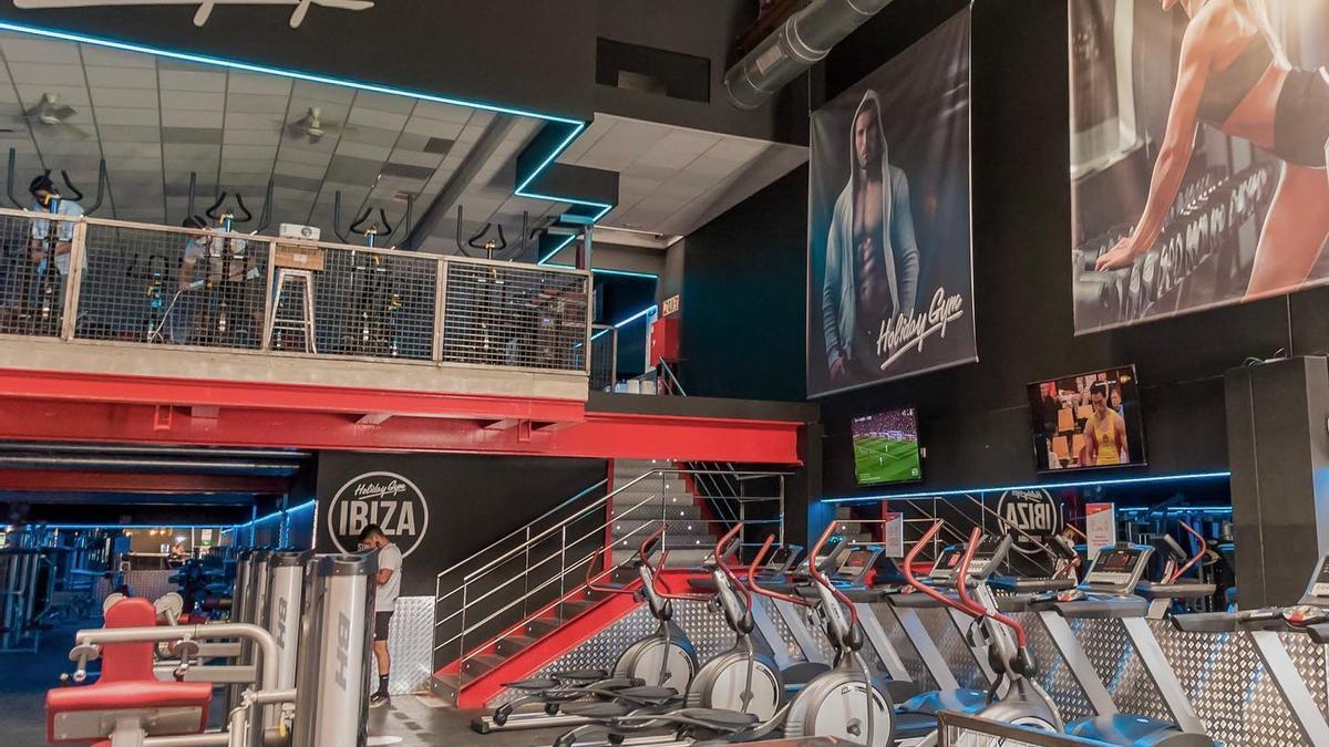 Instalaciones de uno de los centros deportivos de Holiday Gym.