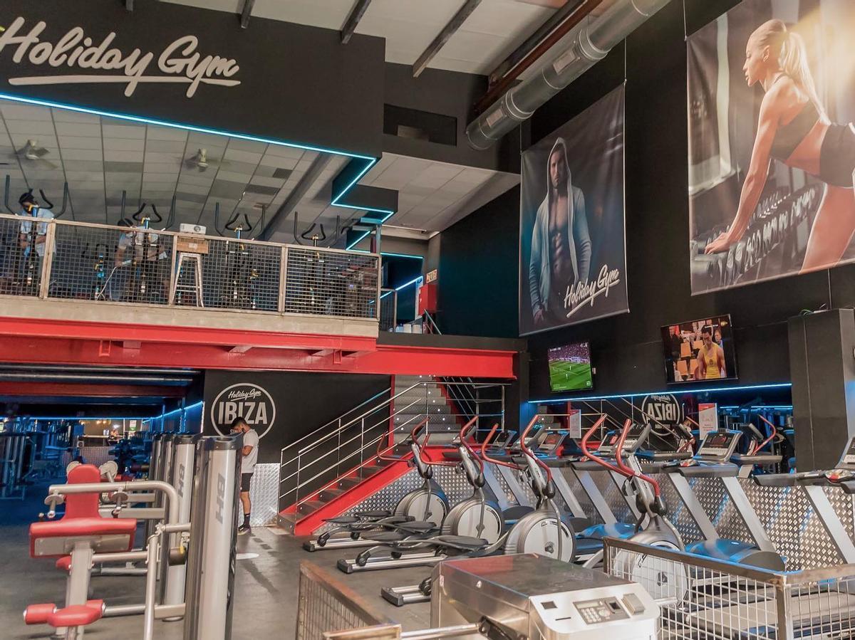 Instalaciones de uno de los centros deportivos de Holiday Gym.