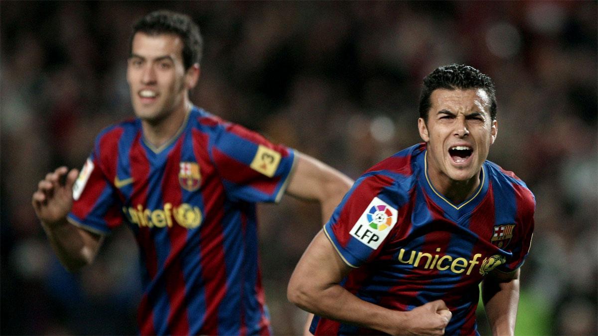 Sergio Busquets y Pedro Rodríguez, los frandes 'descubrimientos' de Guardiola