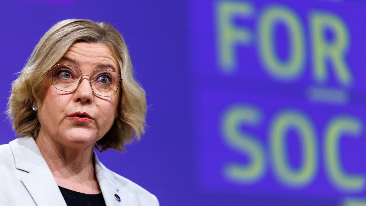 Henna Virkkunen, vicepresidenta de la Comisión Europea encargada de Telecomunicaciones y Soberanía Tecnológica.