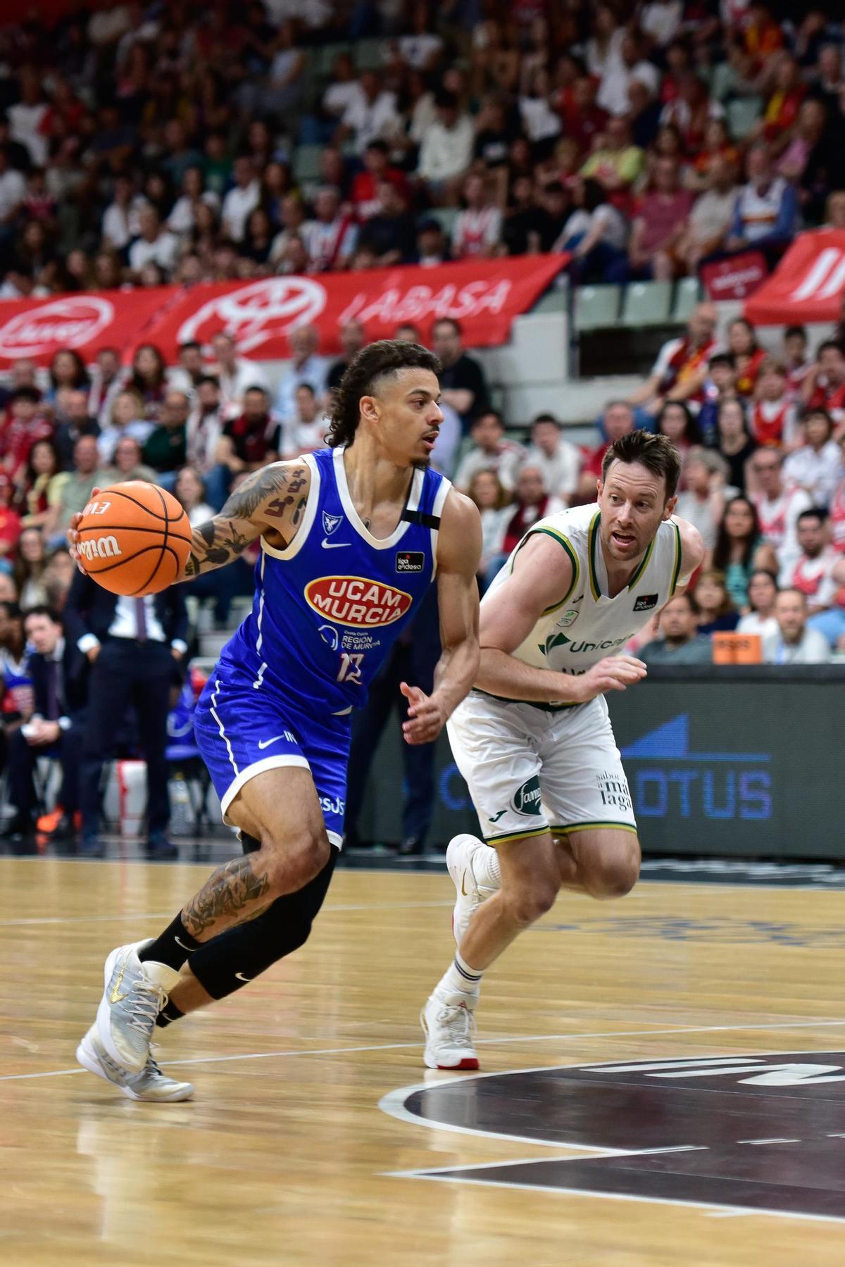 UCAM Murcia-Unicaja, en imágenes