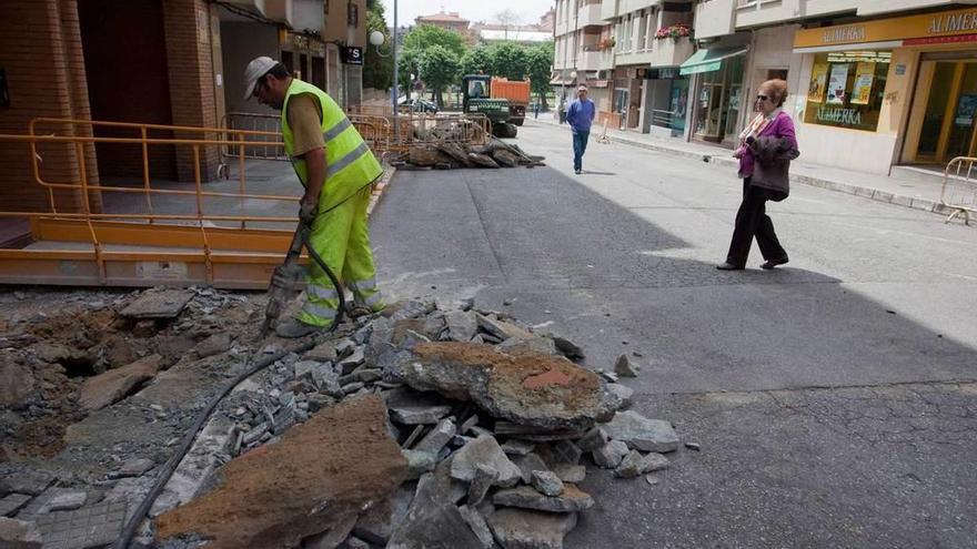 Obras en Hermanos González Blanco.