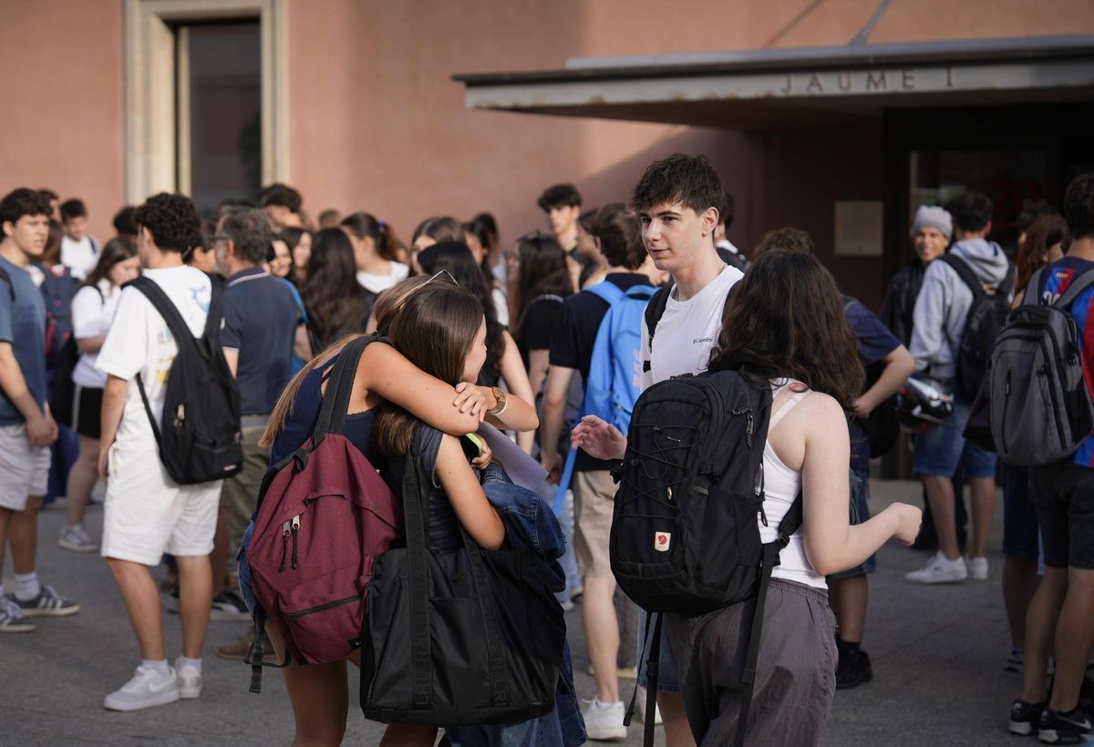 Primer día de selectividad 2025 en Catalunya.
