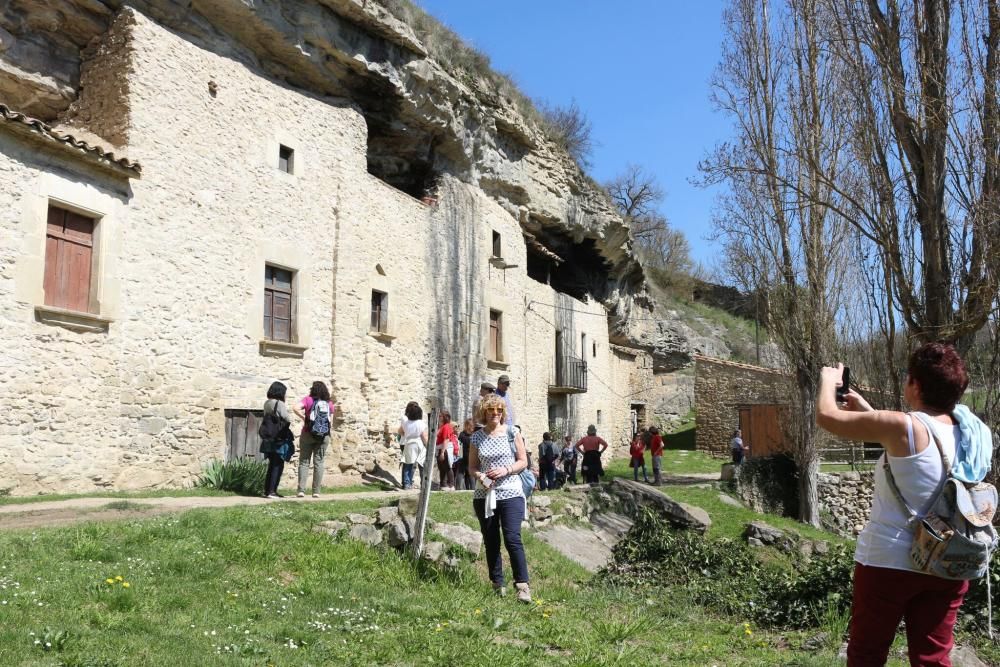 La periodista Gemma Ruiz recorre els escenaris moianesos de la seva novel·la «Argelagues»