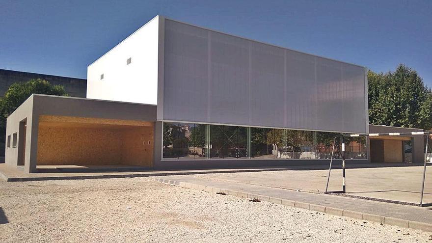 Imagen del nuevo edificio levantado en el colegio Rico Sapena de Castalla.