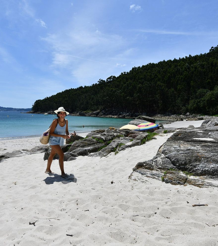 Las mejores playas sin biruji en el área de Vigo: refugios contra el frío de la nortada