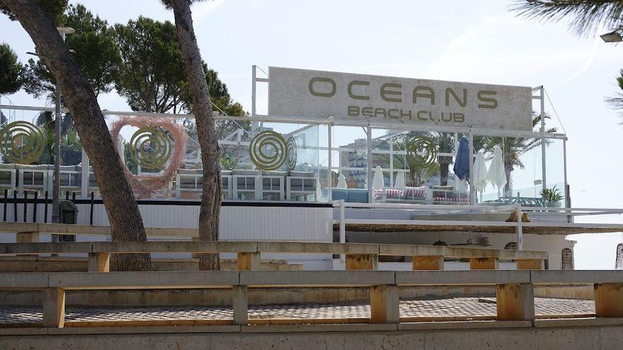 El Beach Club de Magaluf donde ha ocurrido el accidente del joven británico.