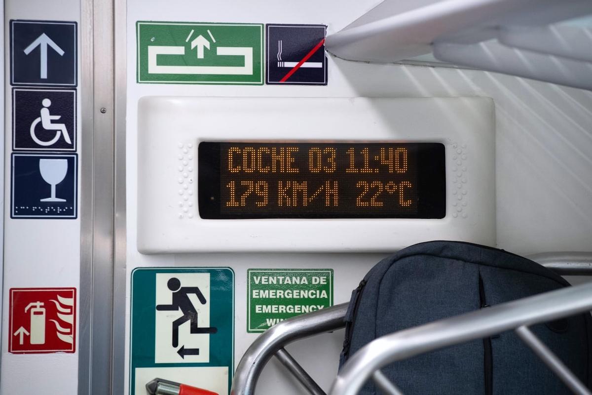 Los nuevos trenes pueden llegar a los 200 kilómetros por hora.