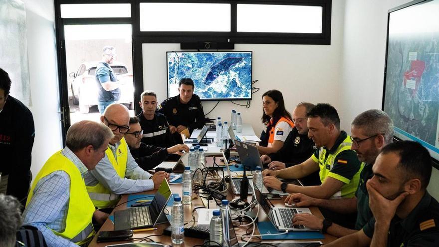 prueba su coordinación ante incendios con un simulacro de alerta máxima frente al riesgo de fuegos forestales
