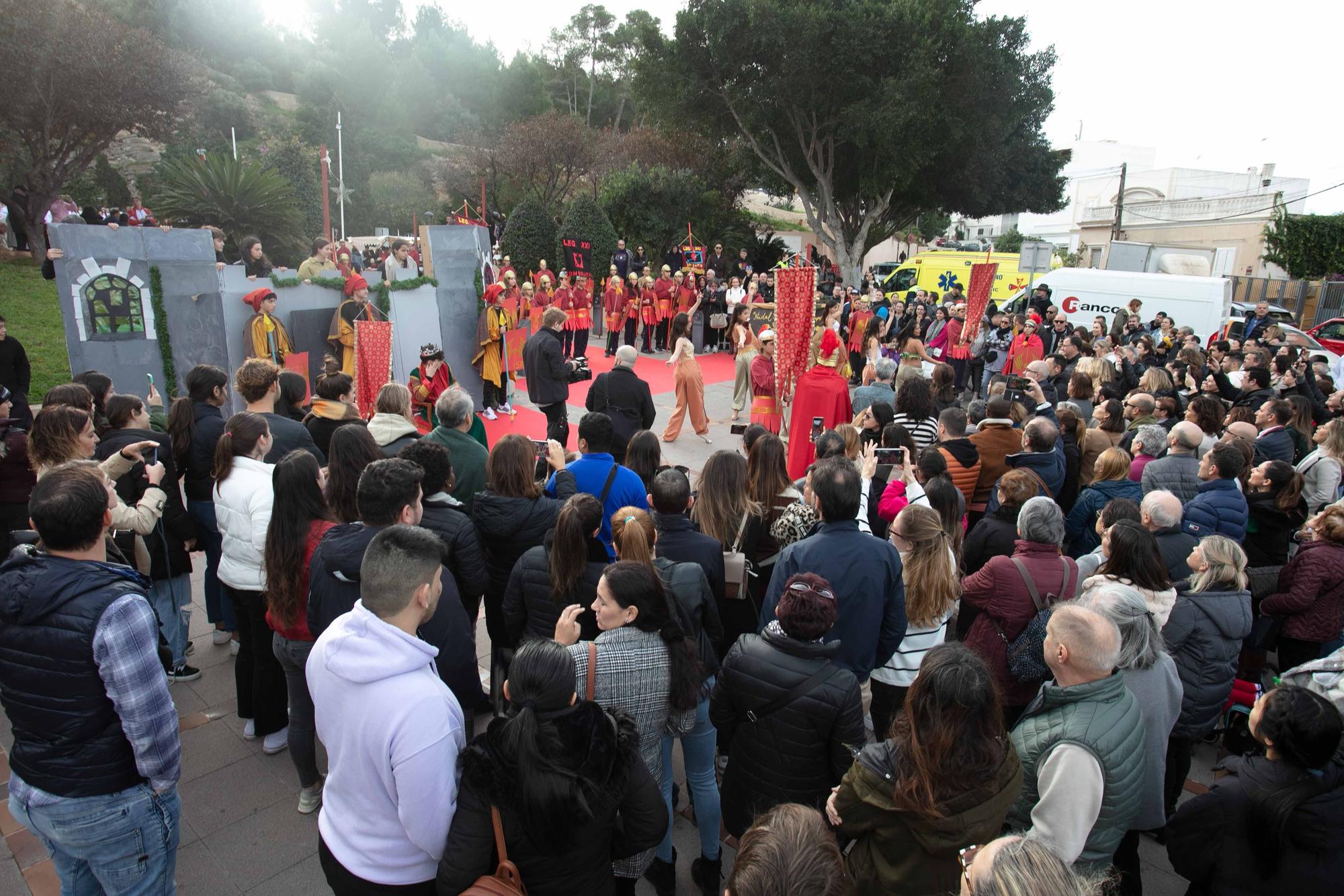 El belén viviente de la Consolación vuelve a las calles de Ibiza