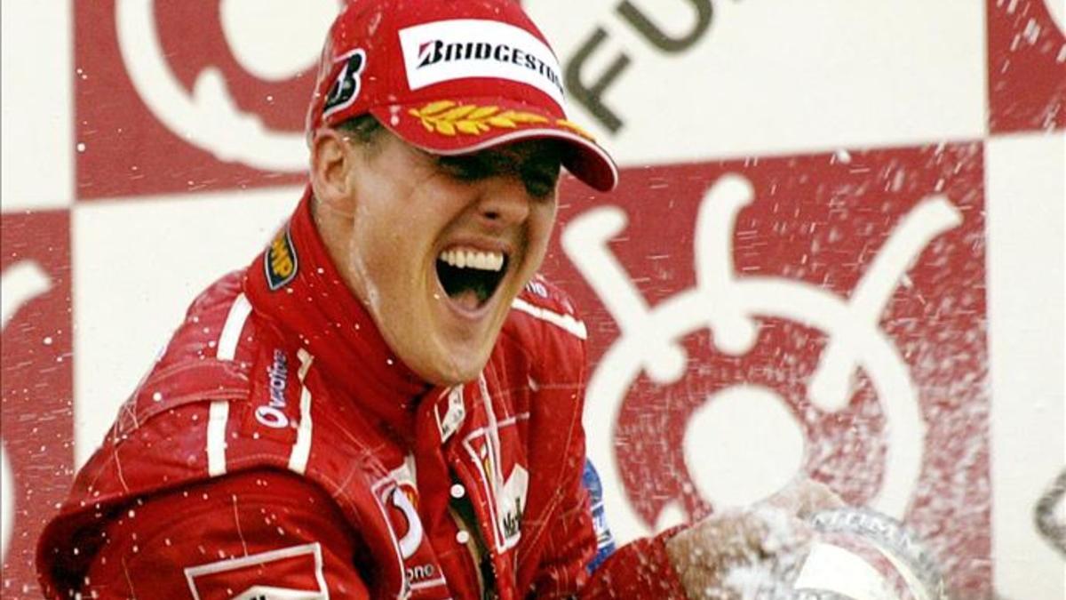 Schumacher es el piloto más laureado en Japón, con seis triunfos