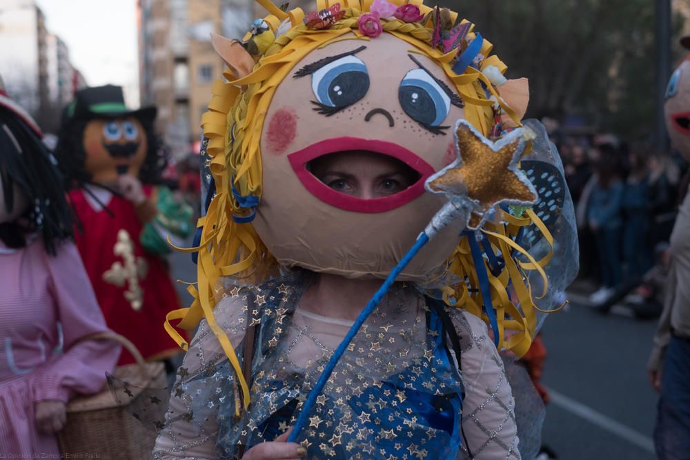 Primer desfile de carnaval en Zamora